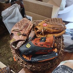 Baseball Gloves 12,12,13 Inch Mag,Rawlings,Wilson