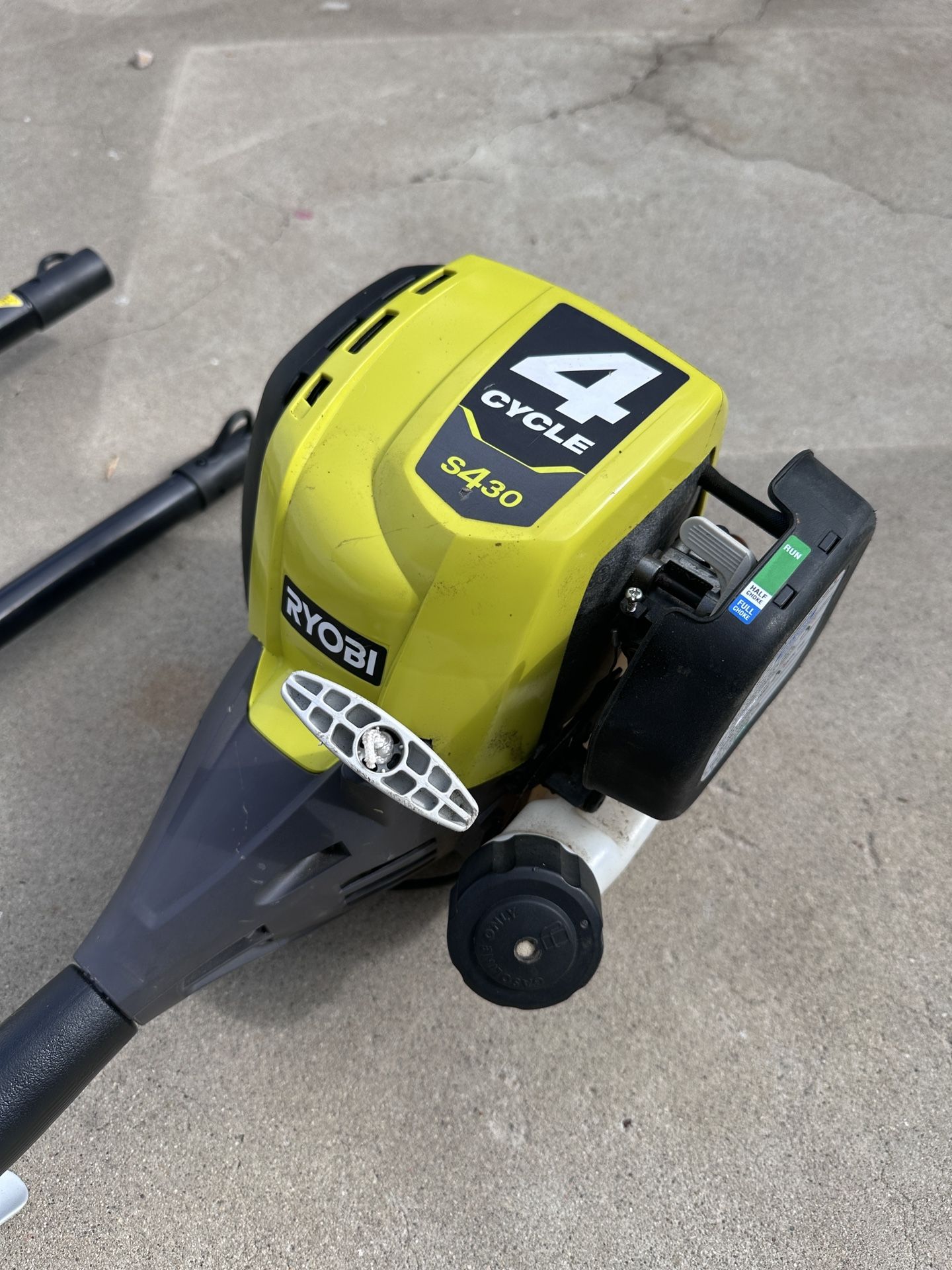 Ryobi Gas 4 Stroke Weed Eater And Bush Cutter