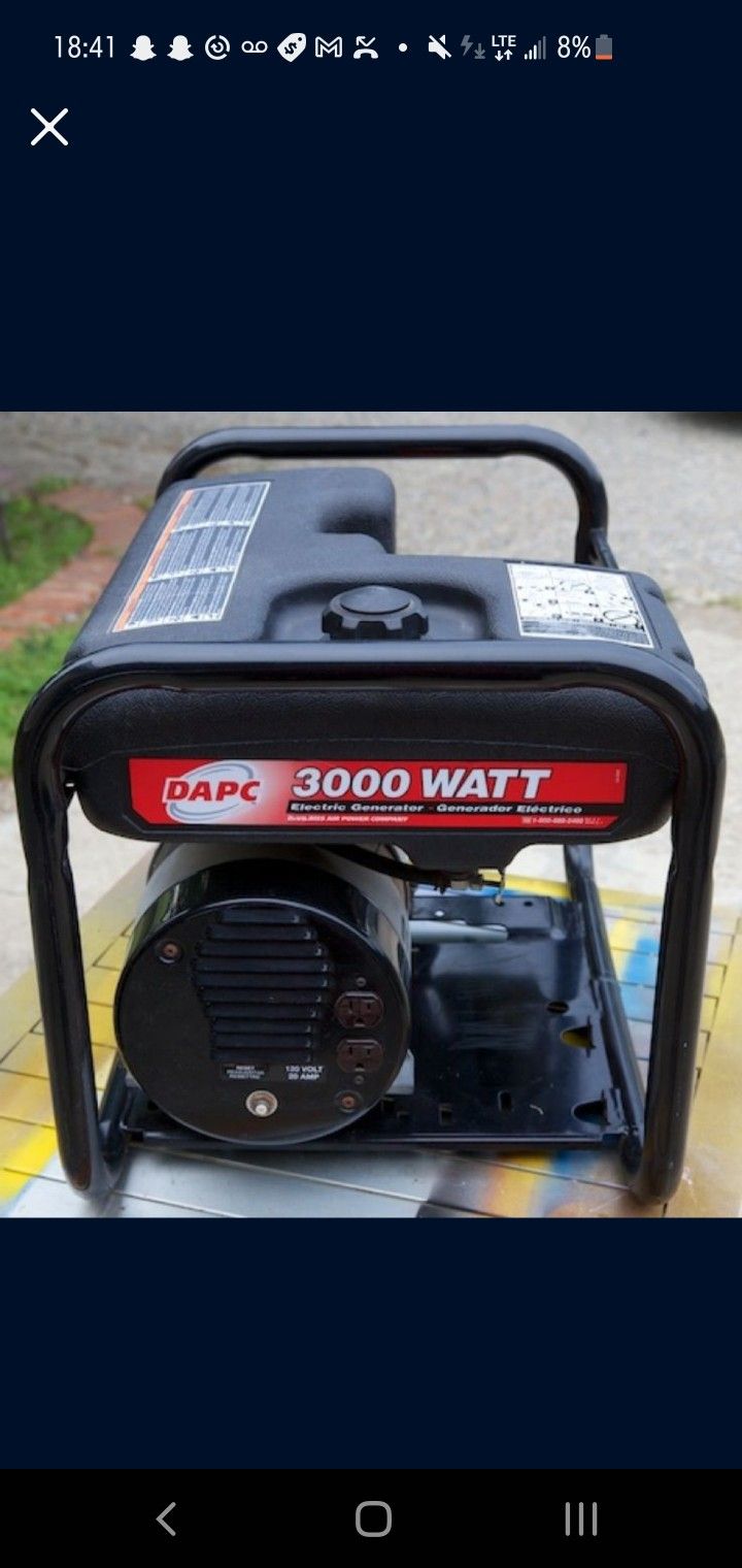 DAPC 3000W Generator