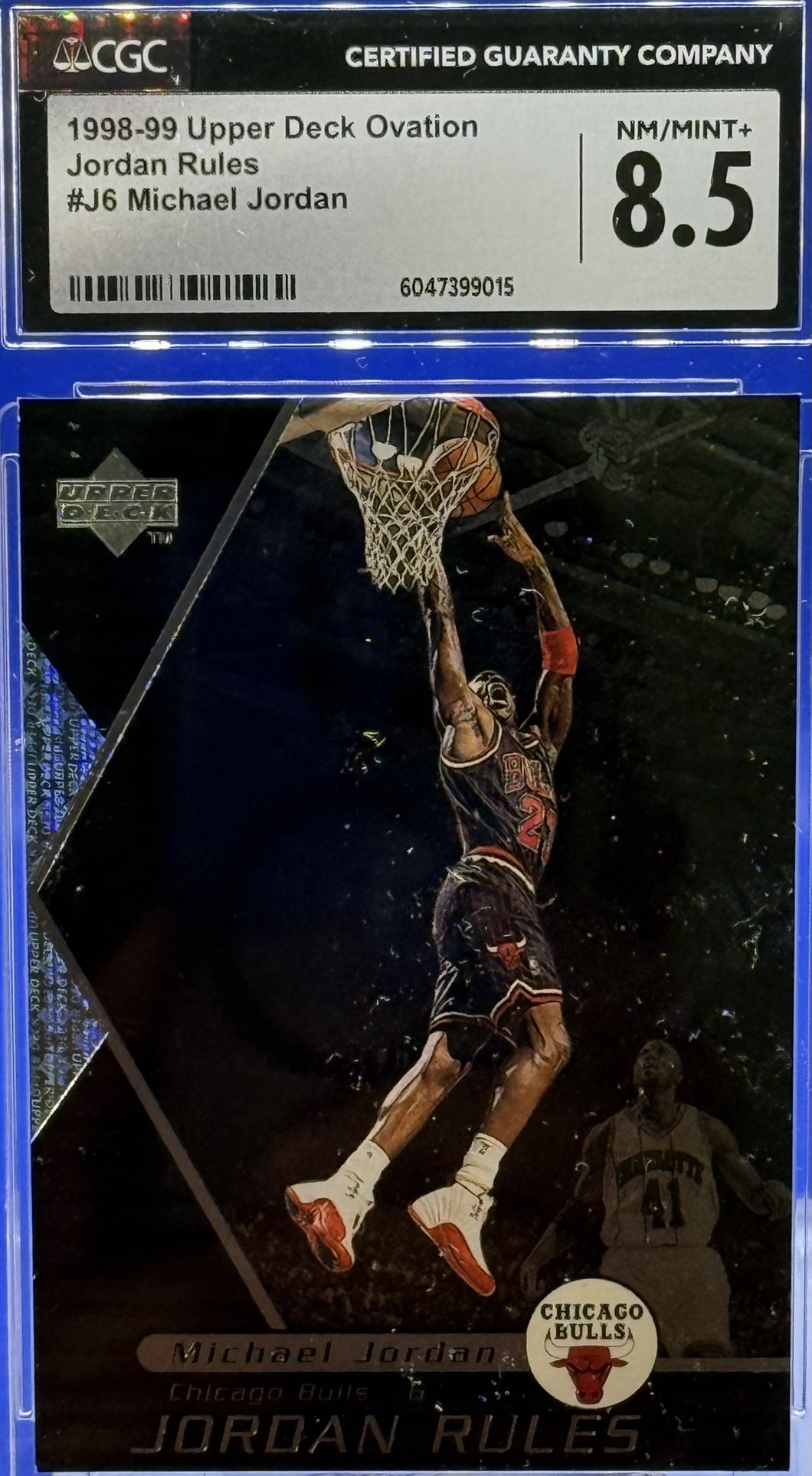 1998-99 Upper Deck Ovation Jordan Rules #J6 Michael Jordan