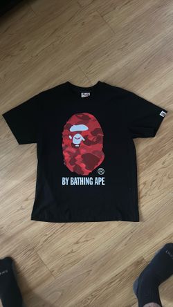 Bape Camo Black/Red T-Shirt Size S | A Bathing Ape
