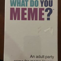 Brand New Sealed Game “What Do You Meme?”