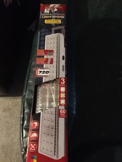 Large LED work light(rechargeable) !! Very bright