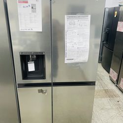 🔥🔥36” LG Side By Side Refrigerator 