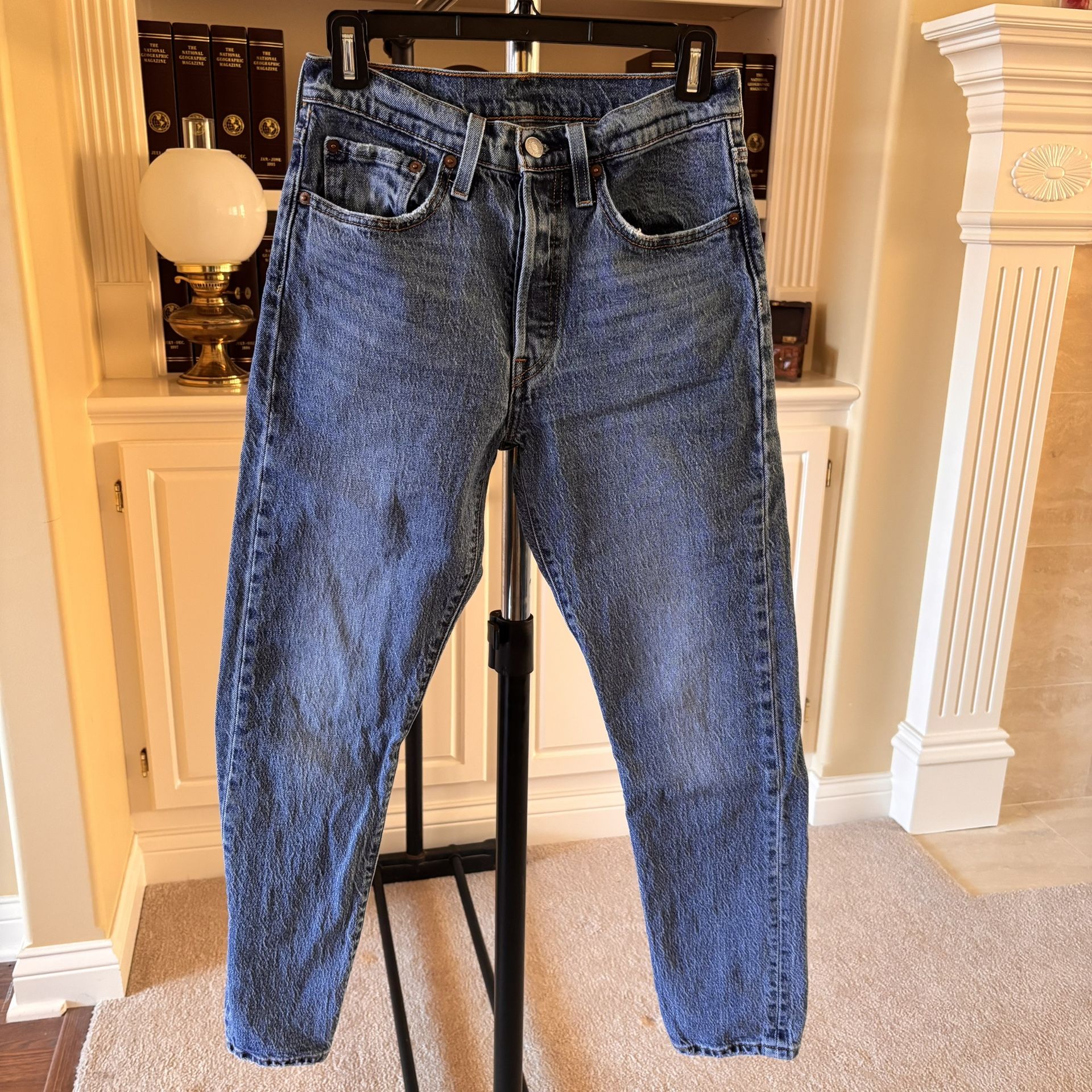 Levis Strauss Dark Blue Skinny Jeans