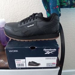 Steel toe reebok shoes