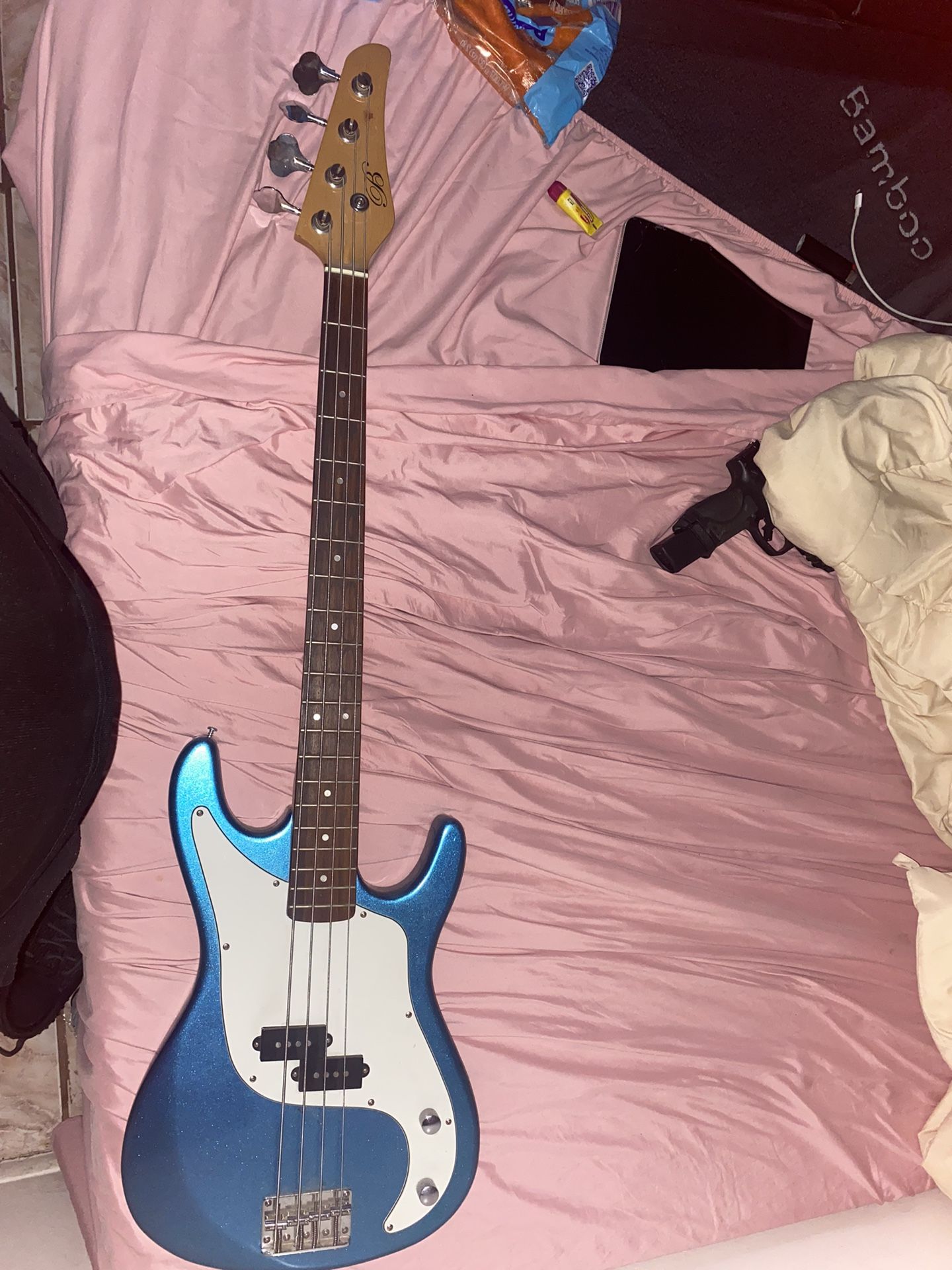Blue Base Guitar