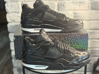 Jordan 4  Retro 11Lab4 Black Size 14