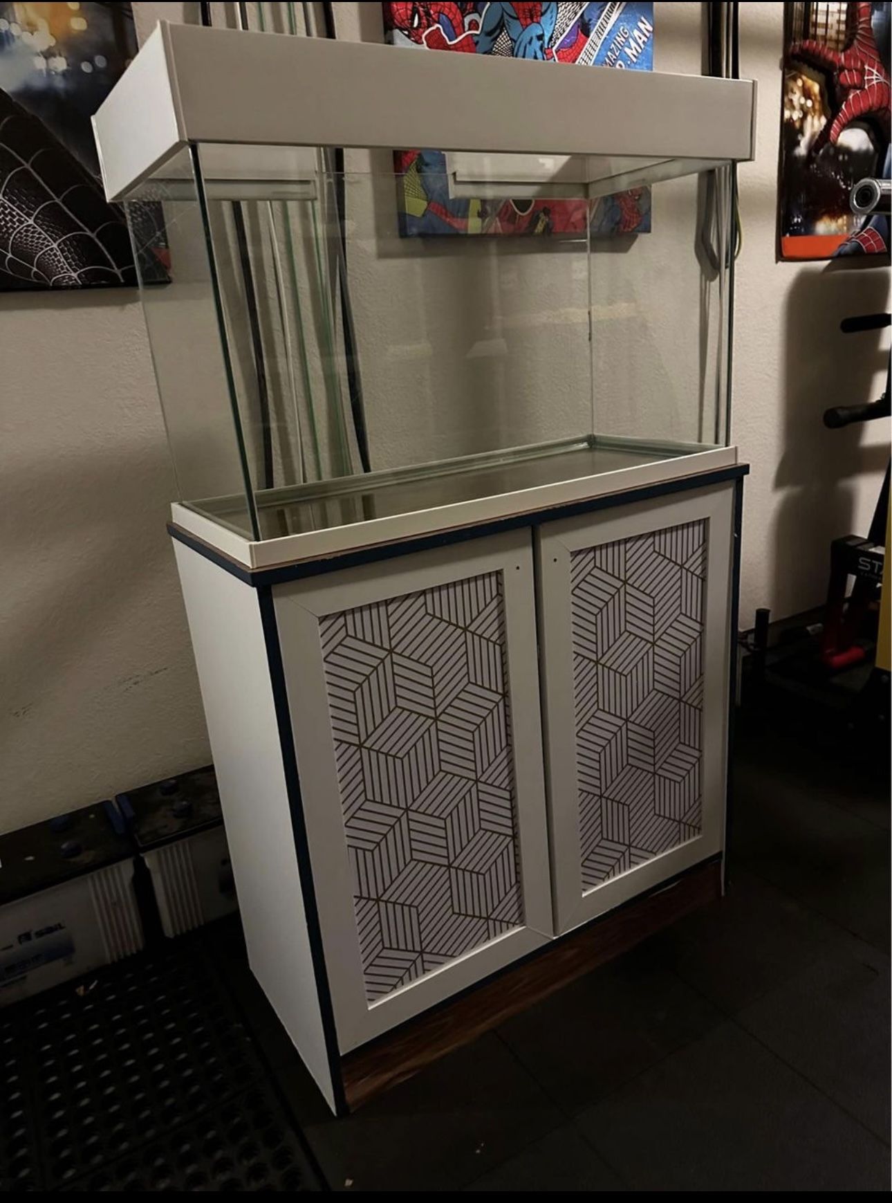 Fluval Accent Aquarium, White, 25 gal