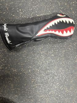 “Straight Bombs” Shark Utility Wood Head Cover!