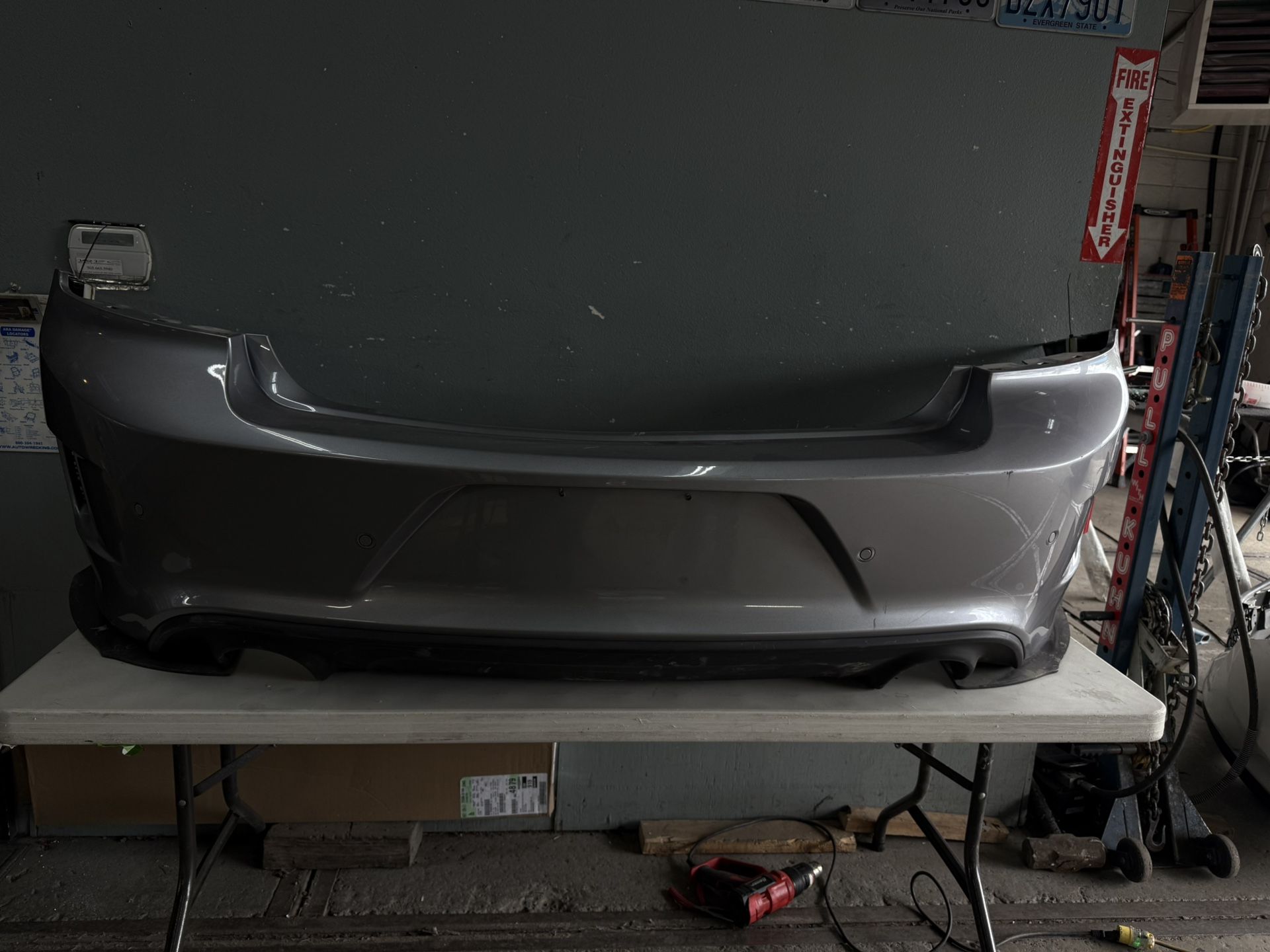 2016-21 Dodge Charger Rear Bumper w/blind spot modules