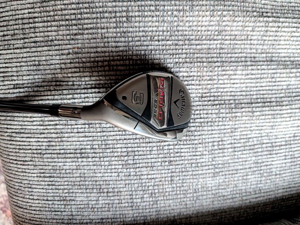 Callaway Diablo Edge fairway wood — 3-wood.