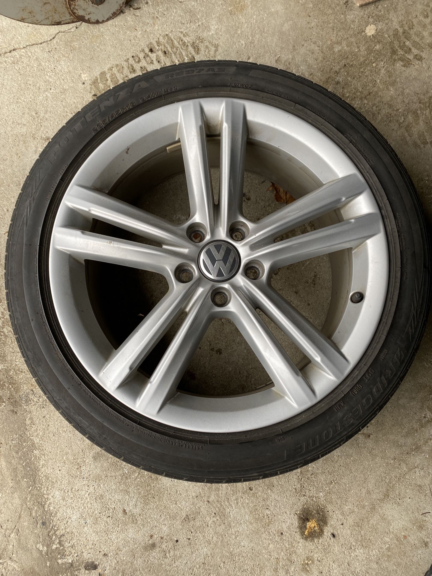 18” factory VW Passat Golf Jetta Rims Wheels