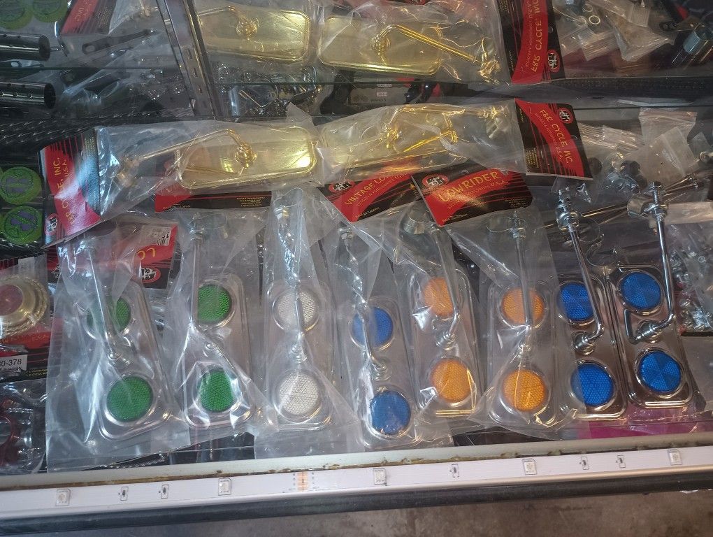 Mirrors For Lowrider Bike Or Beach Cruiser