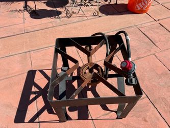 Heavy-duty single burner stove