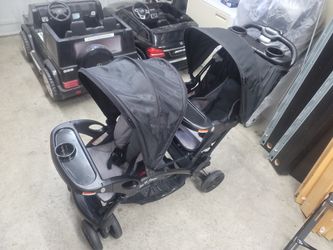 Sit And Stand Double Stroller