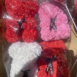 Small Rose Bears