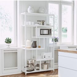 Metal Stand With Shelves