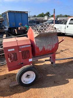 Whiteman Mortar Mixer Gas Powered