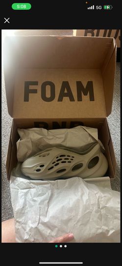Adidas Yeezy Foam RNR Stone Salt Size 10