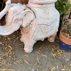 Rare elephant plant stand 