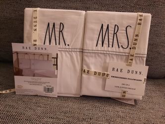 Rae Dunn pillow cases