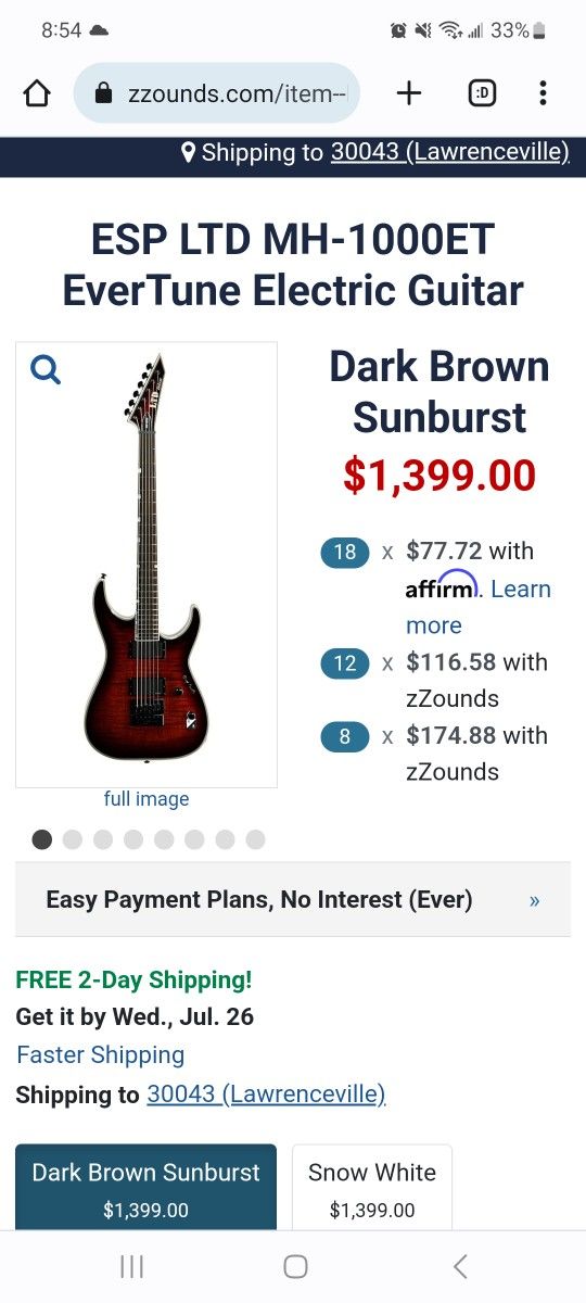 ltd guitars
