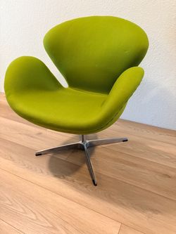Green Modern Fabric Chair - New in Box
