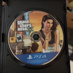 Grand theft Auto 5 PS4