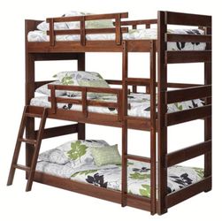 New cherry Bunkbed on sale! More Bedroom Suite Set Mattress Bed sofa couch and Loveseat Bunkbeds specials