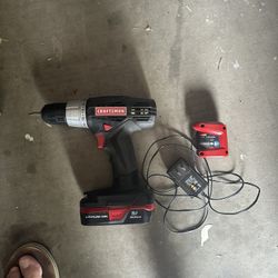 Craftsman Drill & Black decker Battery 
