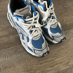 Blue Balenciaga Runners