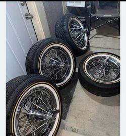 Swangas 17 inch 84s gorilla poke an Vogue all 4 wheels