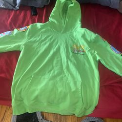Green Chrome Hearts Hoodie