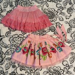 3t Puffy Tulle Layered Girls Skirt Lot