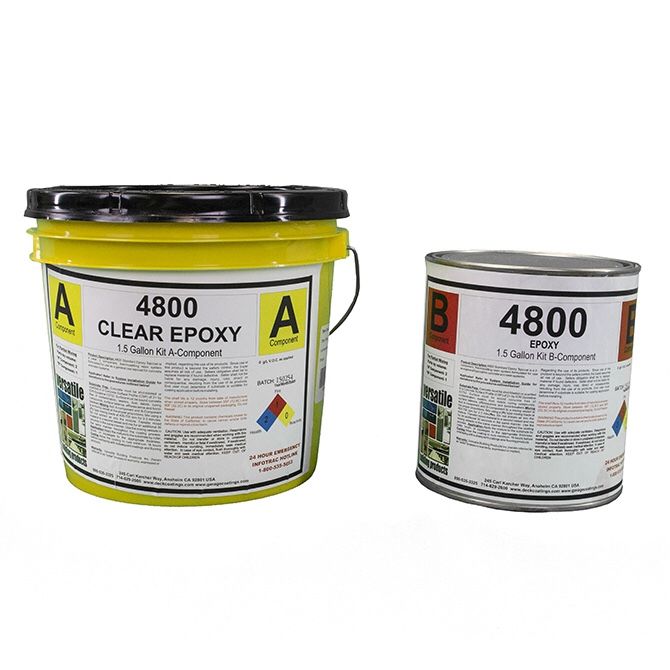 Floor epoxy Clear 2 Kits