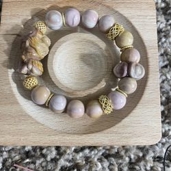 Mango Alashan agate bracelet 