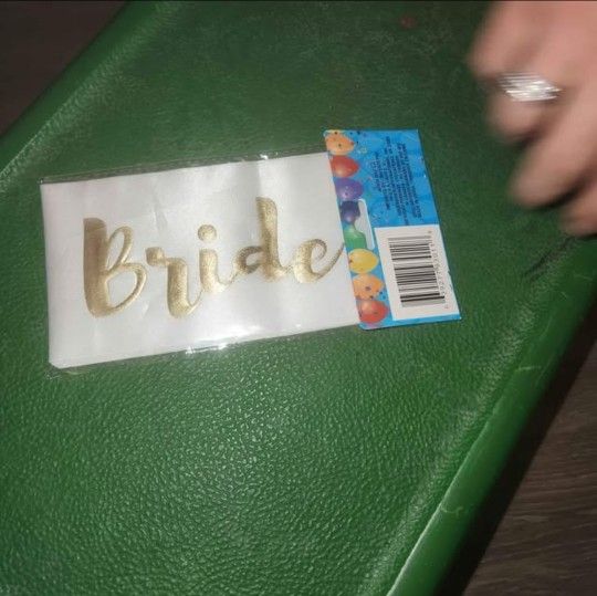 Bride To Be Sash