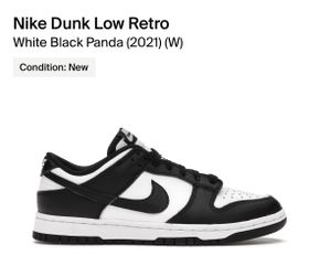Nike Dunk Low Panda