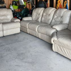Beige Sectional 