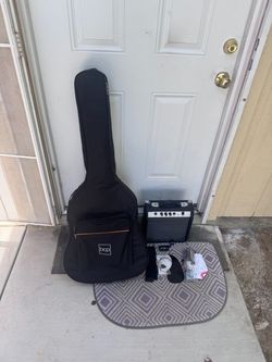 Bcp Guitar with amp and all accessories