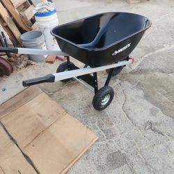 THREE WHEEL  WHEELBARROW 