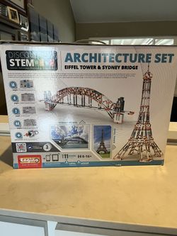 Architecture Set, Eiffel Tower And Sydney Bridge
