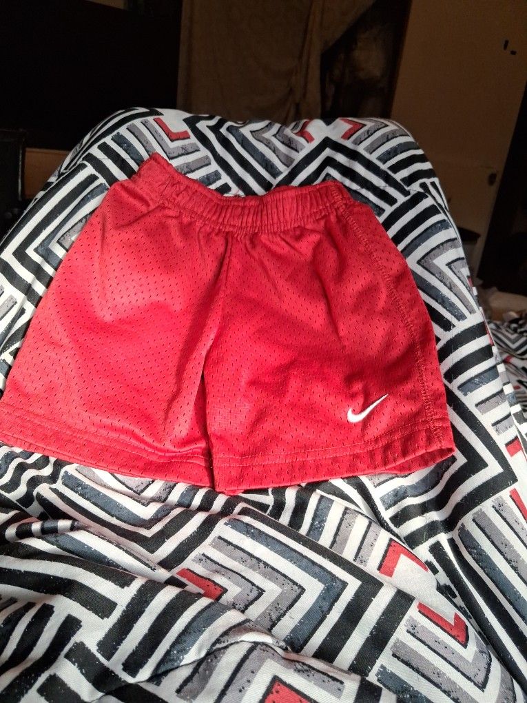 Boys Size 3 Red Nike Shorts