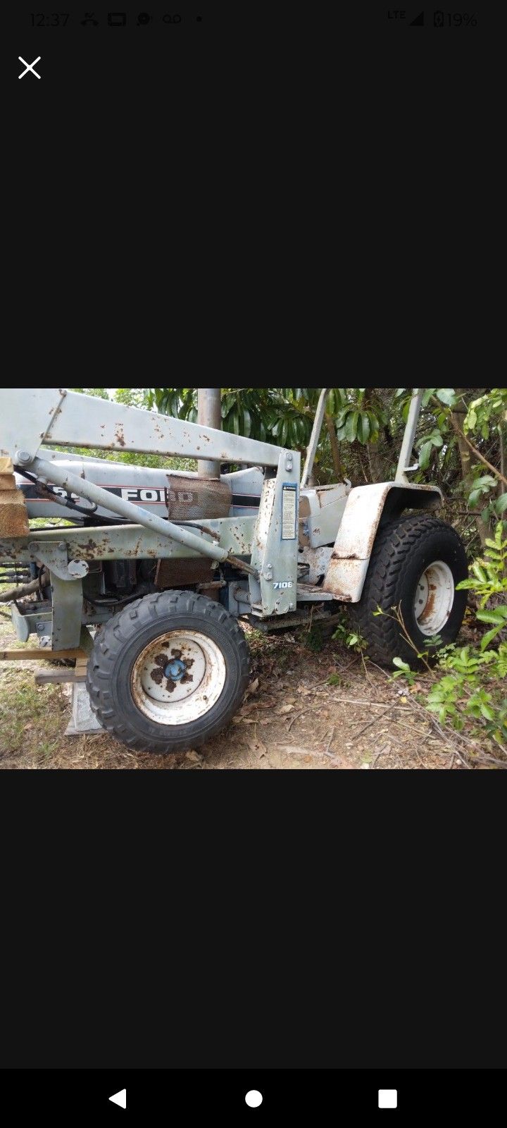 Ford Diesel Tractor  Front Loader
