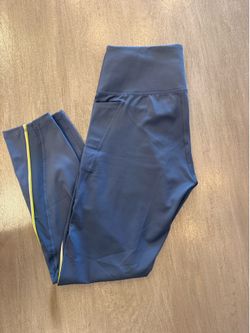 Members Mark | Blue Mid-Rise Work It Out Leggings | Women's size large