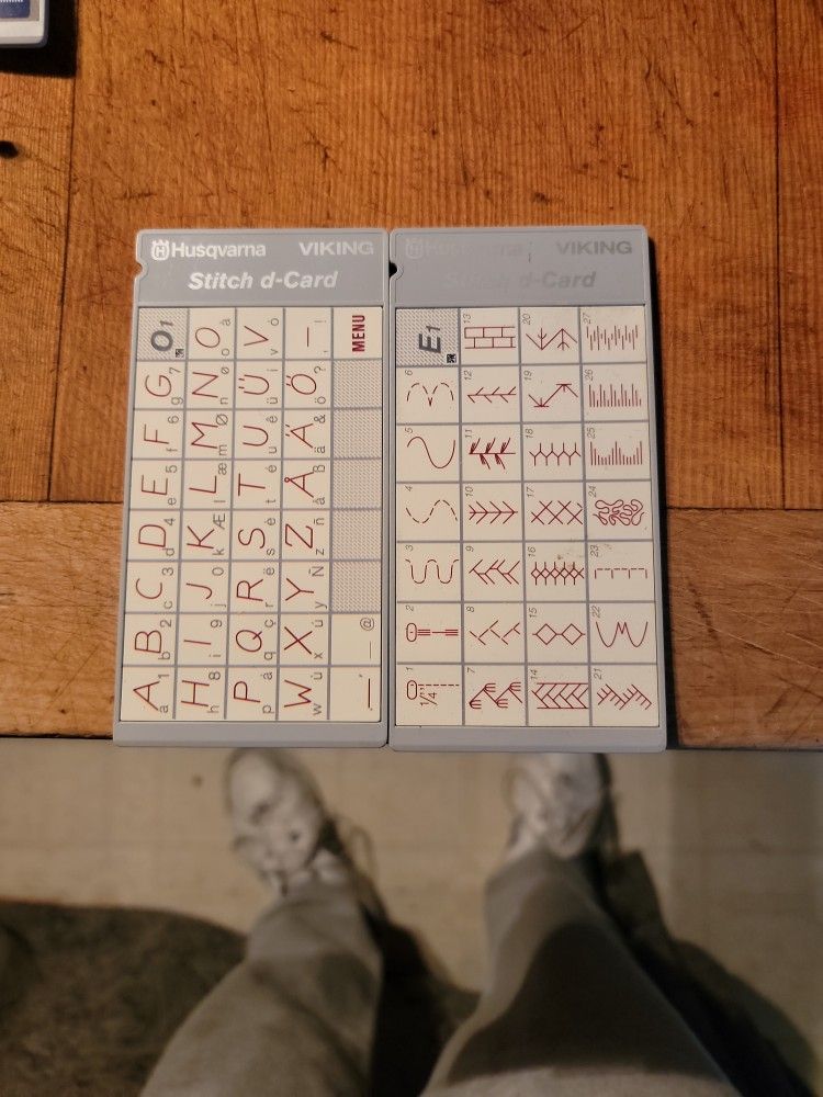 Viking Stitch D-card . Pick Up Only