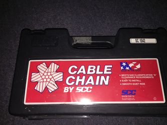 Snow Tire Cables For Passenger Cars
