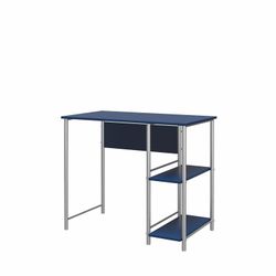 Mainstays Metal Student Computer Desk, Blue