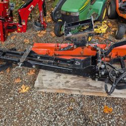 Kubota Tractor 4 point Hitch and 7ft Snow Plow